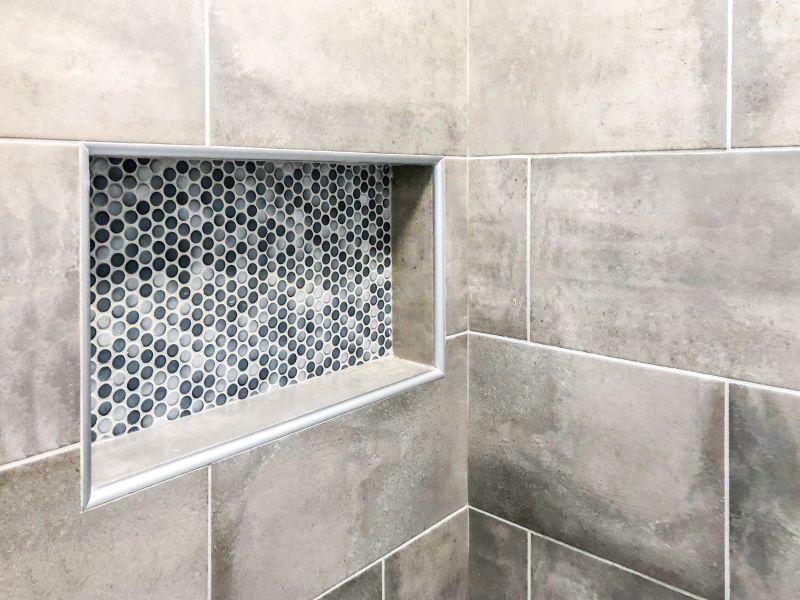 Custom Shower Niche Design